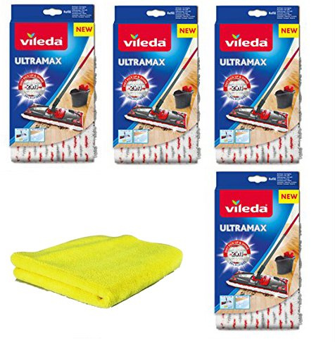 Siluk Vileda Microfibre de rechange pour balai à plat Ultramax, Model 5