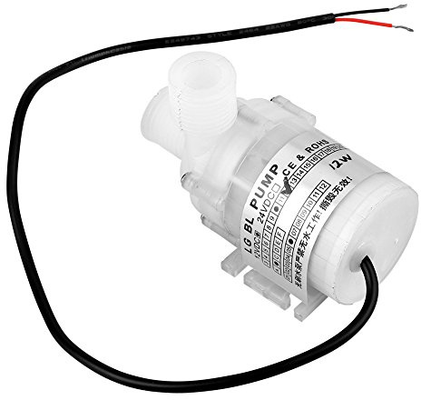 Pompe à Eau Sans Brosse Ultra Silencieux Mini CC 12V 12W Tête De Levage Immergée De Qualité Alimentaire, 3,5 m à Economie D'énergie