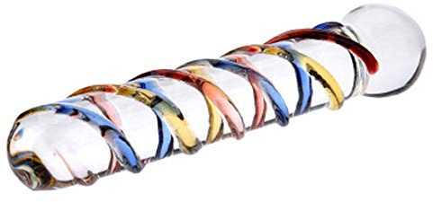 Vidrio Dildo Cristal Cristal Dildo G-Punto Pene Anal Butt Plug Masturbación Estimulador SM Juguete Juguetes Sexuales Diversión sexual Hacer súper grande