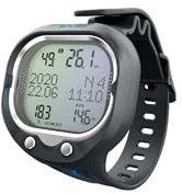 SEAC Screen, Handgelenkscomputer mit bis zu 2 Gasgemsichen, Tiefenmesser- und Freitauchmodus