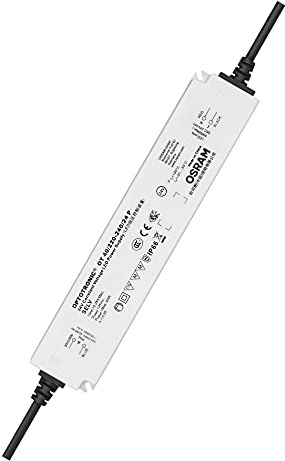 OSRAM Lamps Konstantspannungsversorgungen 24V/OT 40/240/24 P/Control Gear, Vorschaltgerät, EVG, 40 W, 4052899545946, Grau
