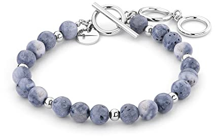 Tamaris Armband für Damen, erhältlich in verschiedenen Beads FarbenI I Wasserfest aus Edelstahl und Größenverstellbar I Damen Armschmuck