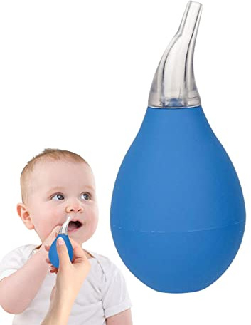 Aspirapolvere nasale per bambini piccoli, aspirapolvere nasale sicuro per bambini, lavabile e riutilizzabile, testa mucus booger, aspiratore nasale per alleviare la congestione dei bambini per il