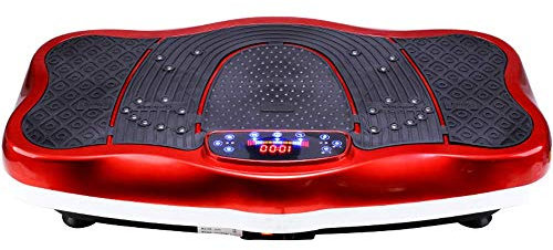 Machine d'exercice vibrante Plaque vibrante Fitness Trainer 3D Slim Machine de puissance vibrante avec télécommande Bluetooth Musique 1-99 Réglage de vitesse pour la perte de poids Tonification du co