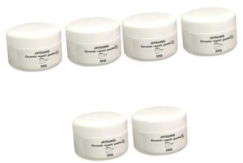 HOMSFOU 6pezzi Riparazione Per Piastrelle Ceramica Pasta Riparatrice Per Crepe e Scheggiature Adatta Per Vasche Lavabi e Ceramiche