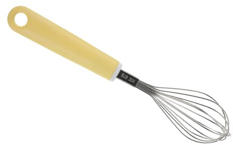 Ciieeo Manual Egg Beating Stick Hand Push Whisk Semi-automatic Kitchen Tool Milk Stirring Stick Non-slip Design Safe Reusable for Baking