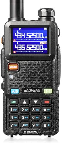BAOFENG UV-5RM Plus 10W Amateurfunkgerät, Dualband-Funkgerät, UKW-Luftfunkempfänger, große Reichweite, mit weicher Hülle, Programmierkabel, 2500 mAh Akku, USB-C-Anschluss, unterstützt Chirp, 2 Pack