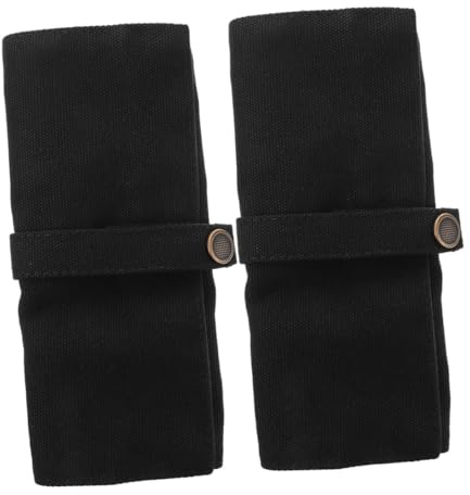 CATIEBYE 2 piezas Bolsa Organizadora de Relojes de Nylon Estuche Enrollable para Almacenamiento Seguro y Viaje Compatible con Relojes y Pequeños para Viajeros y Coleccionistas