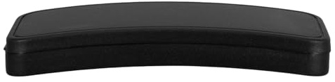 ORFOFE Custodia per occhiali in plastica con clip compatta e leggera custodia per occhiali da sole e occhiali clip on robusta custodia portatile per occhiali da viaggio e uso quotidiano bianco