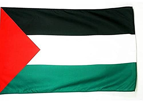 AZ FLAG Bandiera Palestina 250x150cm - Bandiera PALESTINESA 150 x 250 cm Foro per Asta