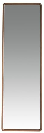 Angel Cerdá - Miroir sur Pied Rectangulaire avec Cadre en Bois de Noyer - Grand Miroir Décoratif et Polyvalent - Matériaux Résistants - 60 x 190 x 7 cm