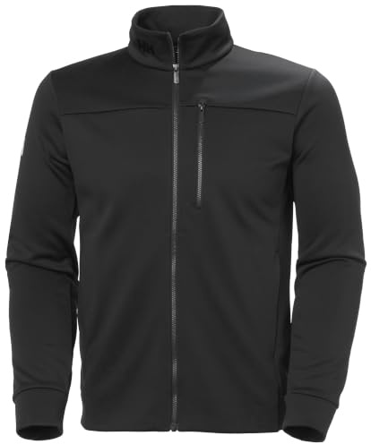 Helly Hansen Hombres Chaqueta polar Crew, Ébano, XL