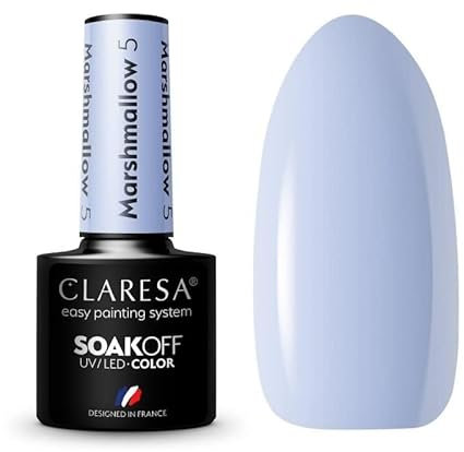 5 Marshmallow UV Nagellack 5 ml Claresa