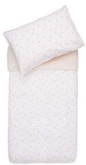 Jollein parure de lit pour enfant - Harvest - Naturel - 100 x 140 cm - 100% coton - Certifié Oeko-Tex - Taie d'oreiller inclus