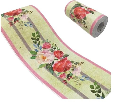 GSCLZ Tapete BordüRe 10 m Selbstklebende Sockelleiste, Wandaufkleber, Bordüre, Dekoration, Ecke, Taille, wasserdicht, Heimdekoration, Tapete FüR Eckendekor(B)