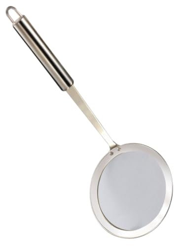 Garneck 1pezzi Schiumarola in Acciaio Inossidabile Colino Filtro Rete Per Cucina e Friggere Accessorio Da Cucina Resistente e Durevole