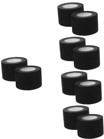 TOPPERFUN 10rollos Cinta De Arnés De Alta Temperatura Cinta Aislante Para Cables Para Protección De Cableado Automóviles y Electrodomésticos