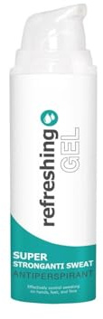Antitranspirant Deo Gel Gegen Starkes Schwitzen, Schwitzige Hände, Anti Transpirant Für Männer & Frauen, Spray Gegen Starkes Schwitzen Anti Schweiß Deo Bei Hyperhidrose Mit Langzeitschutz
