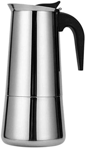 Cafetière portable en acier inoxydable, 2 tasses/4 tasses/6 tasses/9 tasses/12 tasses, cafetière italienne à moka classique, 450 ml