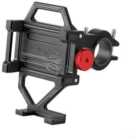 Yuanpgky Support de téléphone pour guidon, support en alliage d'aluminium pour navigation de vélo, compatible avec les appareils de 5,8 à 10 cm de large, convient aux tubes de 22,2 à 31,8 mm de