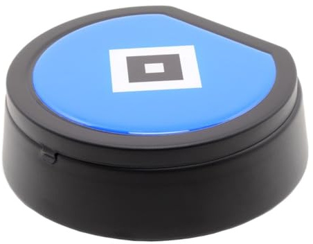 HSV Aschenbecher Ascher mit Deckel und Glutkiller in schwarz blau silber