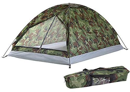 GQYYS Kuppelzelt,Tunnelzelt für 1-2 Personen,wasserdicht, Ultraleichte Camping Zelte für Trekking, Camping, Outdoor,Outdoor leichtes Wurfzelt