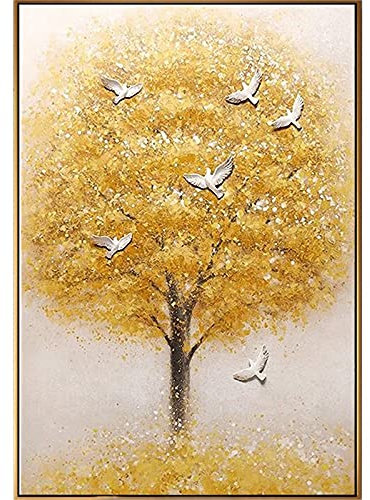5D Diamant Painting Set Geldbaum,Komplettes DIY Diamant Gemälde Voller Bohrer,Groß Diamantmalerei Kreuzstich-Set für Erwachsene Kunst Basteln Leinwand für Home Wand-Decor30x70cm