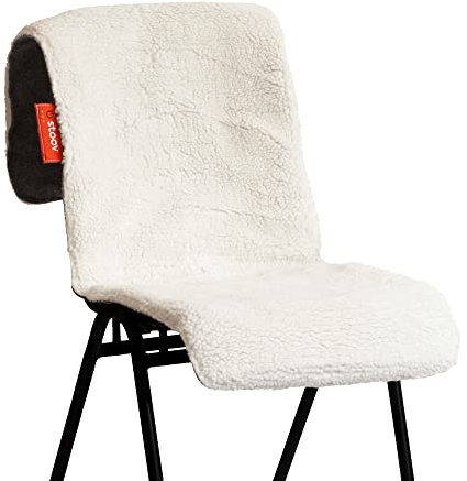 STOOV Big Hug XL - Kabellose Wärmedecke - Infrarot mit Abschaltautomatik - 3 bis 6 Stunden wärme - 45x135 cm - Woolly