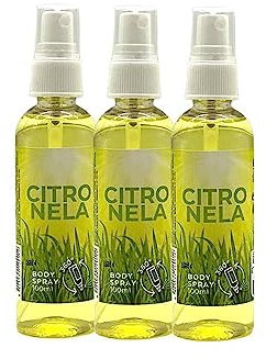 PLUS Home Spray Corporal de Citronela Antimosquitos. Protección Natural. Esencias Naturales Verano, en Interiores y Exteriores.Pack3