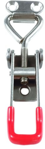 Gadpiparty 1pièce Pince à Bascule Réglable Acier Inoxydable Pour Verrouillage De Porte Outil De Fixation Rapide Pour Assemblage Et Réparation