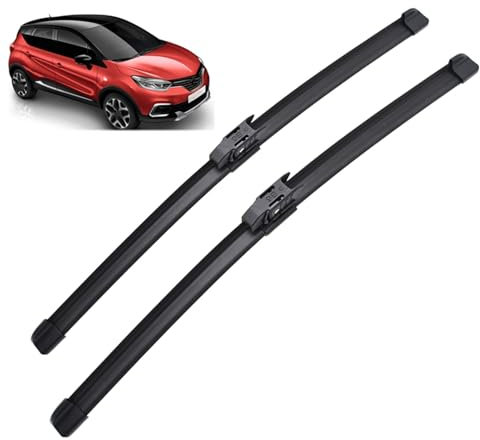 LZLMCCLM 26+16 Scheibenwischer Frontscheibe für Renault Captur Kaptur 2016-2019, Frontscheibenwischer Wischerblätter Wischer Scheibenwischerblätter Auto Zubehör