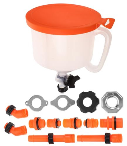 MUCKLILY Kit De Embudo De Aceite para Radiador Herramienta De Antiderrames para Sistema De Refrigeración Embudo para Automóviles