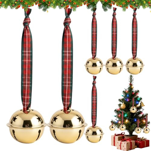 Weihnachtsglocke – Polar Express Glocke Heiligabend Boxfüller Geschenkschlittenglocken | Hängende Verzierung Für Weihnachtsbaumdekorationen Und Geschenke