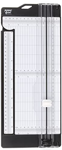 Paperfuel Papierschneider mit Schneide- und Falzklinge zum Schneiden und Falzen von geraden Linien auf A3, A4 und kleineren Papierformaten, 11 x 30,5 cm, für Scrapbooking, Kartenmachen und Basteln