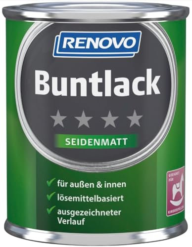 Buntlack 375 ml RAL 8011 Nußbraun Seidenmatt Renovo