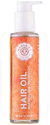Woolzies 100% Pure Ultra Nourishing Moisturizing Hair Oil | Cold Pressed Virgin Premium Grade | For Hair Growth, Frizz Control, Shine, Straightening, Thickening, Stop hair loss, Treat Baldness