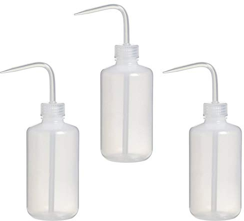 250 Ml GießKanne, 3 Pcs Kunststoff Sicherheit Squeeze Flasche BewäSserung Werkzeug FüR Sukkulenten Kleine Topfpflanzen Innen Pflanzen, Die Es Mund Schmal Mund BewäSserung FüR Kinder