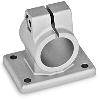 Flansch-Klemmverbinder, Bohrung 25mm / blank