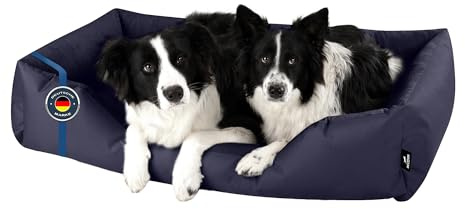 BedDog Hundsäng Stora Hundar - Hundkudde 3XL - Oval Hundsäng Tvättbar - Hundsoffa - Hundsängar för Stora Hundar - Hundsäng av Alicante-tyg och Cordura