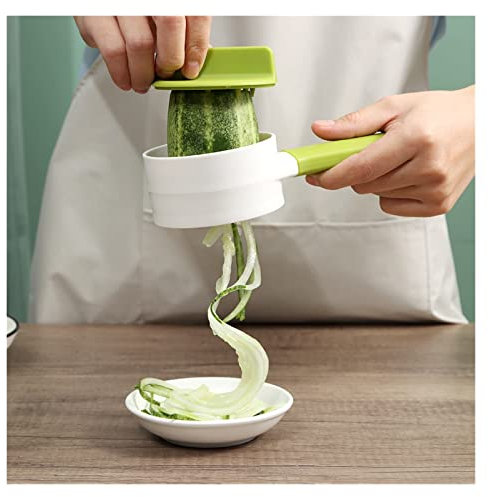 Fruits Peelers de verduras Herramientas de verduras Cortador espiral Peeler Raller espirales Spaghetti Ensaladas Maker de fideos Máquina espiral Acero inoxidable para la cocina casera