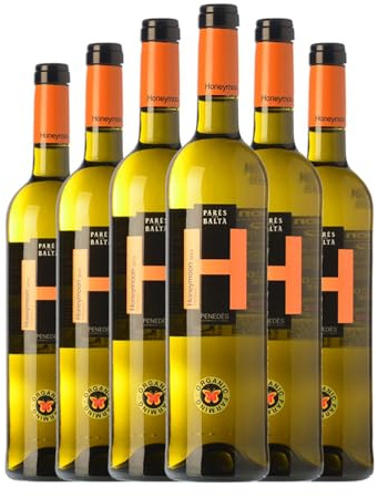 Parés Baltà Honeymoon Parellada Penedès Joven 75 cl Vino blanco (Caja de 6 Botellas de 75 cl)