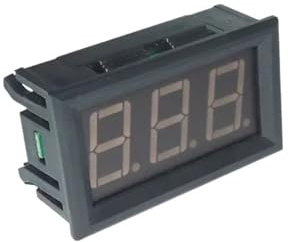1000A/75mV Shunt DC Amperometro Misuratore di corrente e Shunt LED Amperometro digitale Amp Tester da pannello DC 1000A Indicatore di corrente Amperometro (Color : Black cover-Blue)
