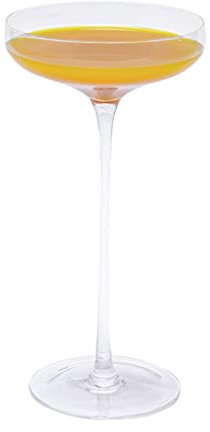 QXSJEDYCH Bicchieri da Vino, Bicchiere da Cocktail Coppa Martini Super Alta Calice personalità Trasparente Bar Creativo Tazza di Vetro Professionale Tazze