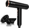 Nicebay Ionic Hair Dryer with Diffuser, Professional Hair Dryer with 3 Attachments, 110,000 RPM High Speed Motor for Quick Drying, Lightweight, Low Noise, 1600W