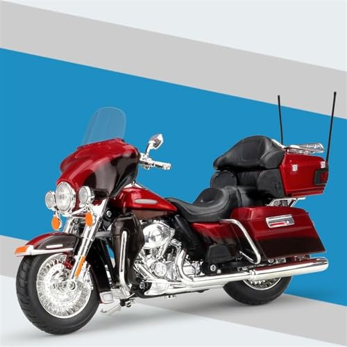 HFMXZHI Motorrad-Modell 1:12 Für Harley Für Davidson FLHTK Für Electra Glide Ultra Limited 2013 Motorrad Simulation Diecast Modell Sammlung Geschenk(No Box)