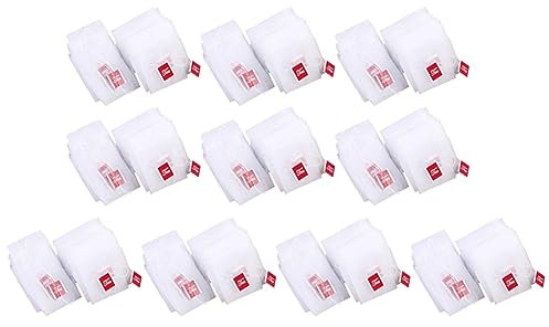 Hlxnyami 1000 Stück Tee Beutel Aufguss mit Schnur Heilung Siegel 7 x 6 cm Sachet Filter Papier Nylon Tee Beutel Leere Tee Beutel