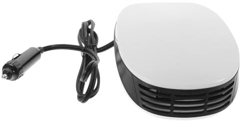 MAGICLULU Car Windshield Heater Tragbarer Auto-heizlüfter Mit Zigarettenanzünder Schnelles Enteisen Und Entnebeln Für Winterliche Fahrten Geeignet Für Pkws Und Wohnmobile