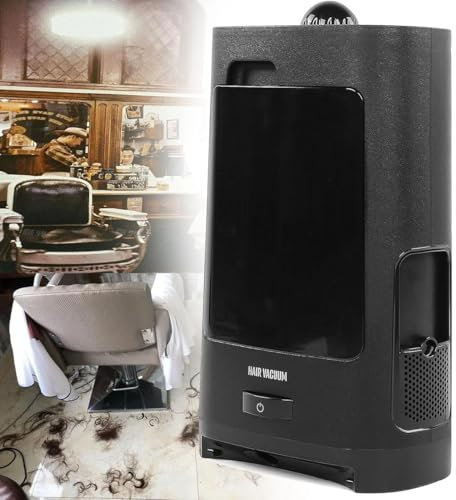 HQYMXYGEUR Poubelle électrique pour Salon de Coiffure,Aspirateur de Salon de Coiffure sans Contact pour Cheveux cassés,Démarrage Automatique de l'aspirateur