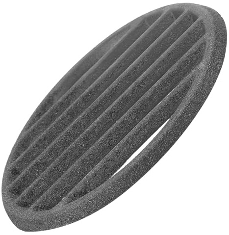 SHERCHPRY Hochtemperatur Grillrost Rund aus Gusseisen 16cm Durchmesser für Holzkohlegrill und Feuerschale Ersatzteil für Grill und Kamin Außenbereich