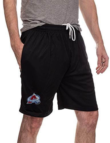 Calhoun NHL Herren Team-Logo Air Mesh Shorts